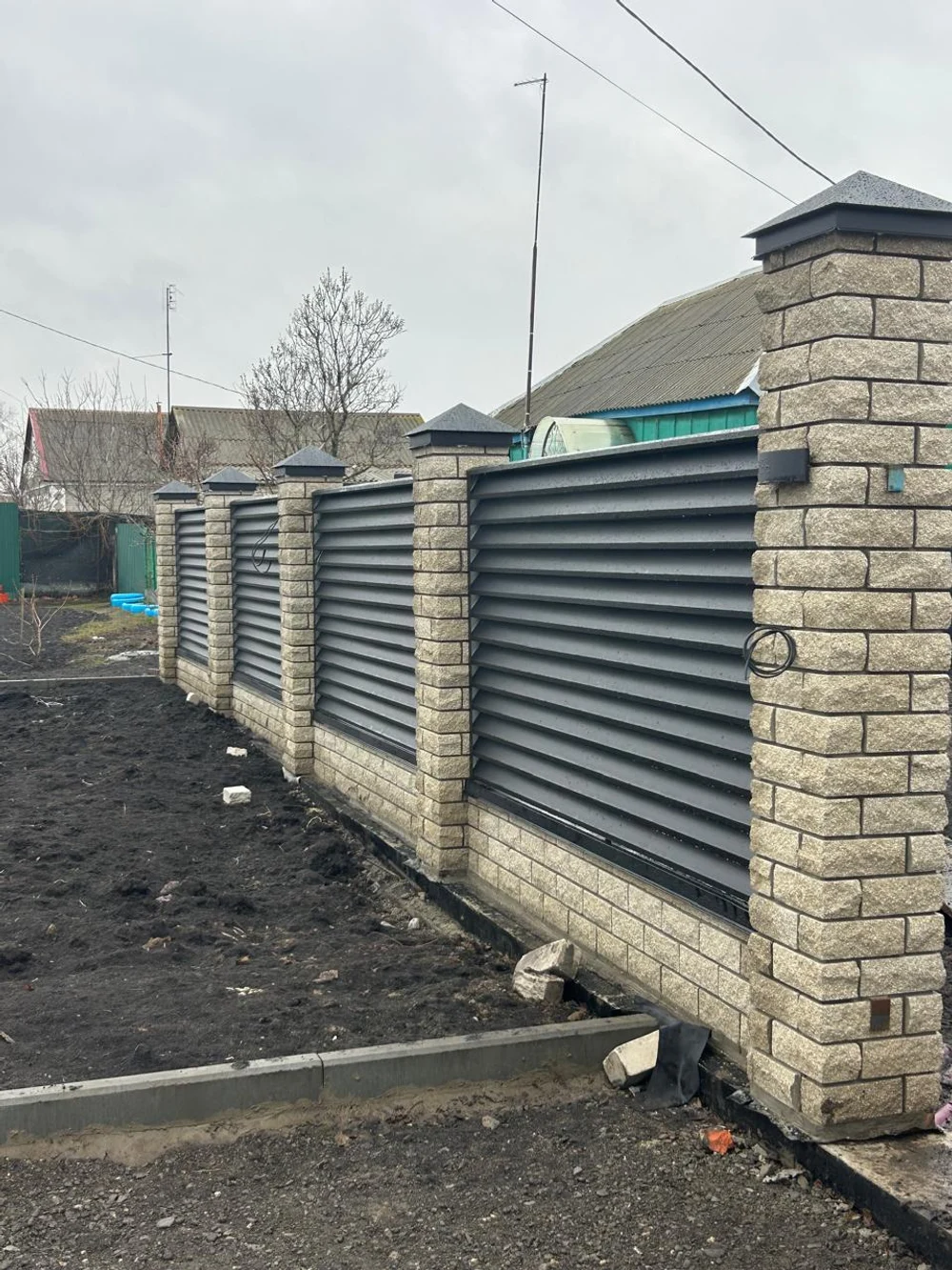 ЗАБОРЫ ЖАЛЮЗИ